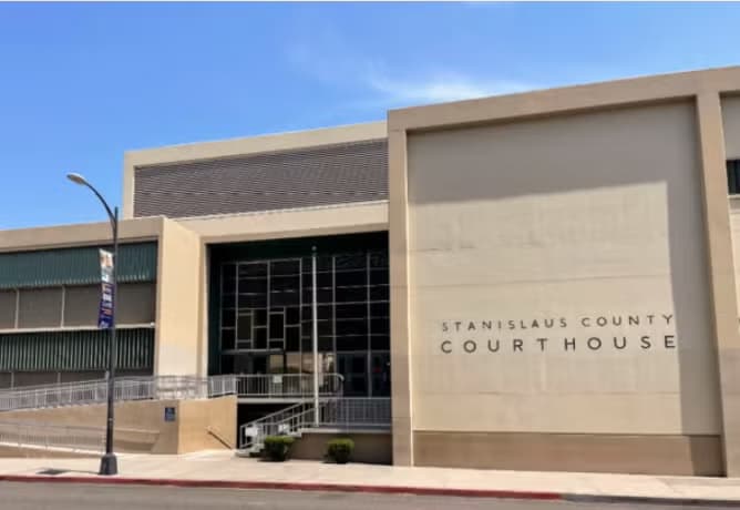 The Stanislaus County Courthouse in downtown Modesto